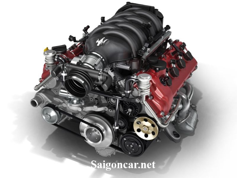 Maserati GranCabrio Động cơ V8 mạnh mẽ khỏe khoắn